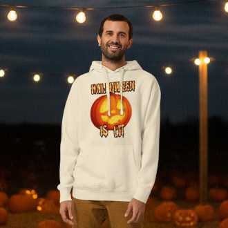 Halloween is Lit Unisex Hoodie - Halloween Apparel | Stitch & Sigil