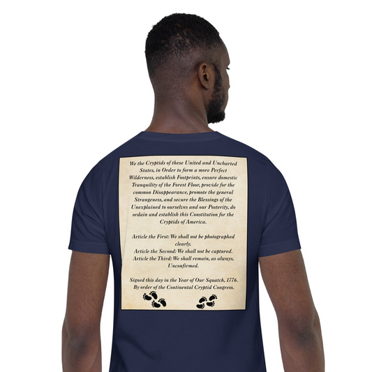 america oldest resident tee - back image