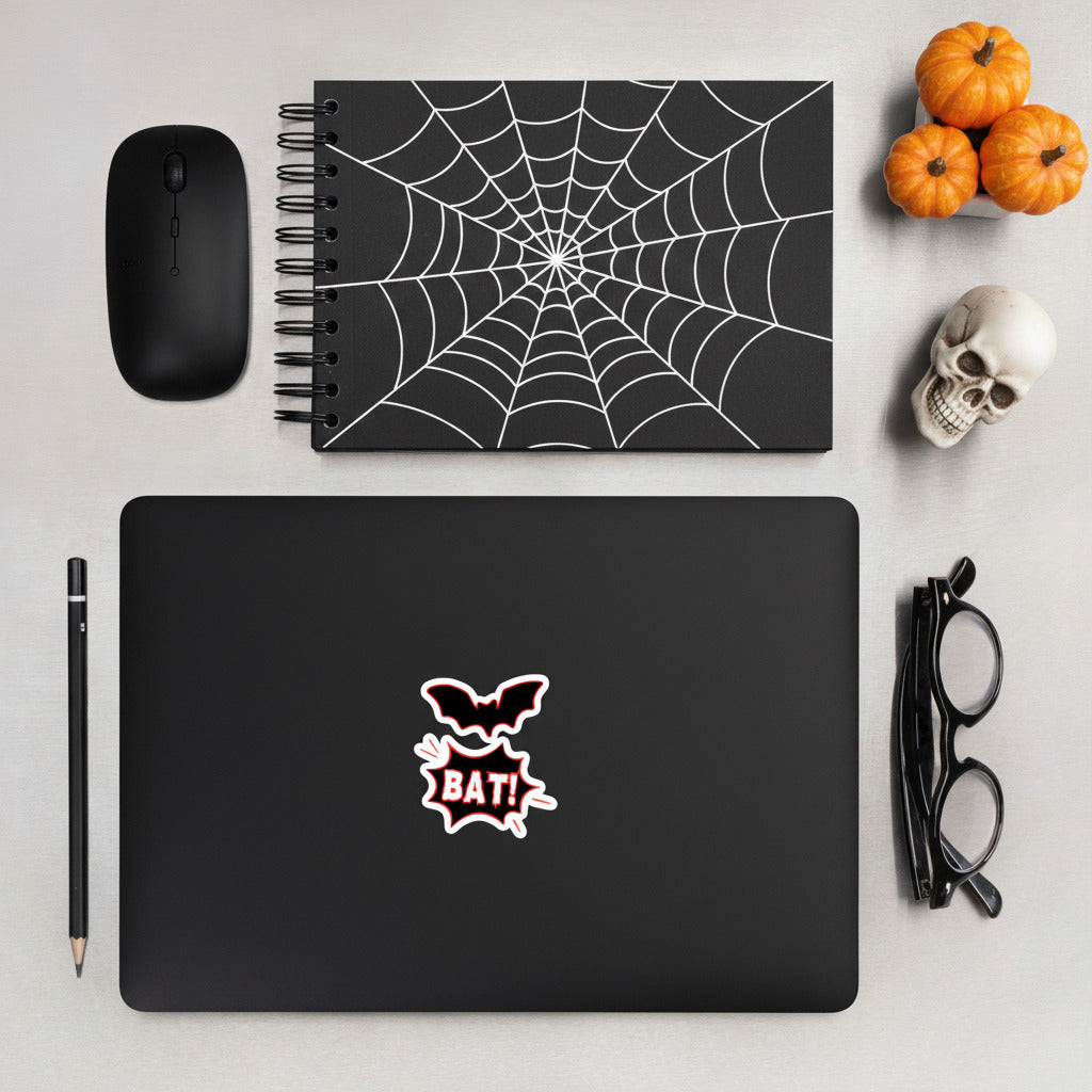 bat halloween sticker
