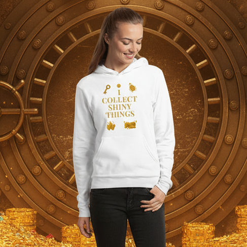 I Collect Shiny Things — Unisex Hoodie
