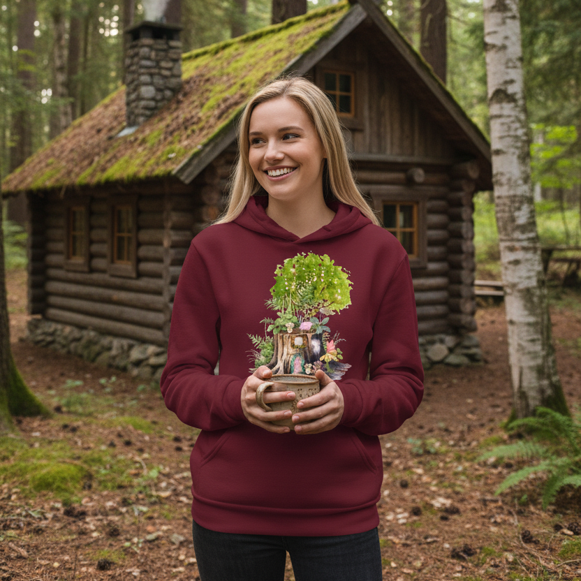 Secret Stump - Faery Magical - Unisex Pullover Hoodie