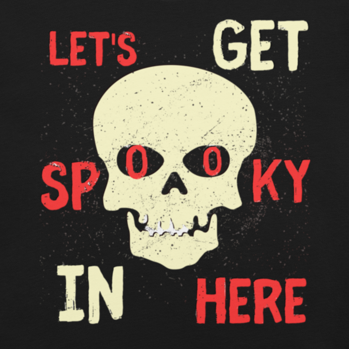 Let's Get Spooky in Here Halloween Graphic Tee