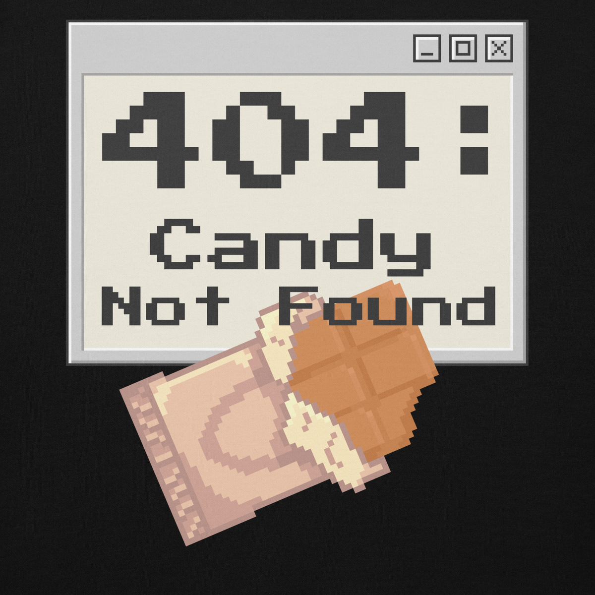 404 Candy Not Found Unisex Hoodie - Halloween Apparel | Stitch & Sigil