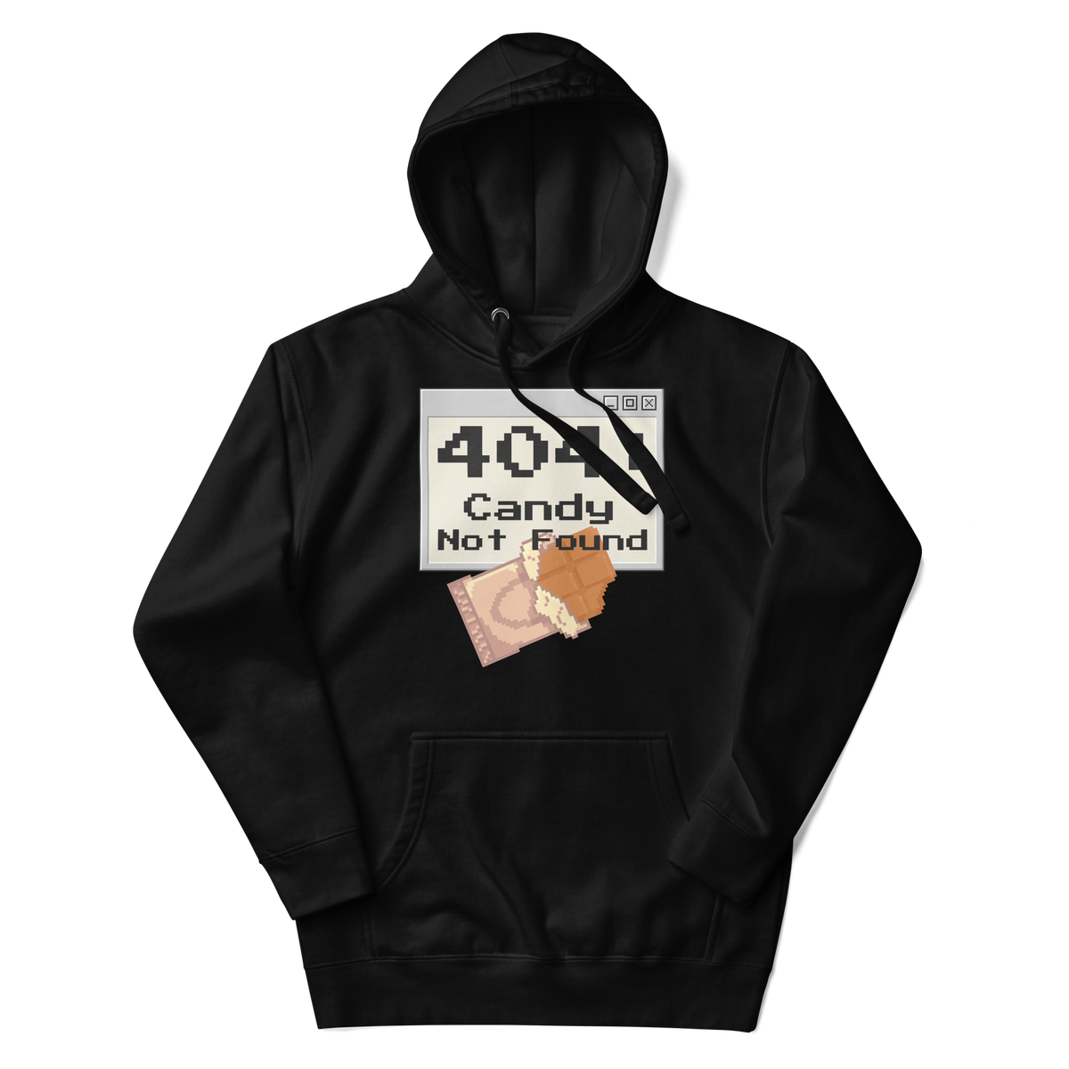 404 Candy Not Found Unisex Hoodie - Halloween Apparel | Stitch & Sigil