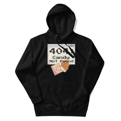 404 Candy Not Found Unisex Hoodie - Halloween Apparel | Stitch & Sigil