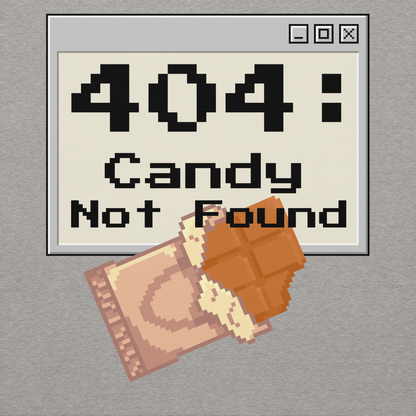 404 Candy Not Found Unisex Hoodie - Halloween Apparel | Stitch & Sigil