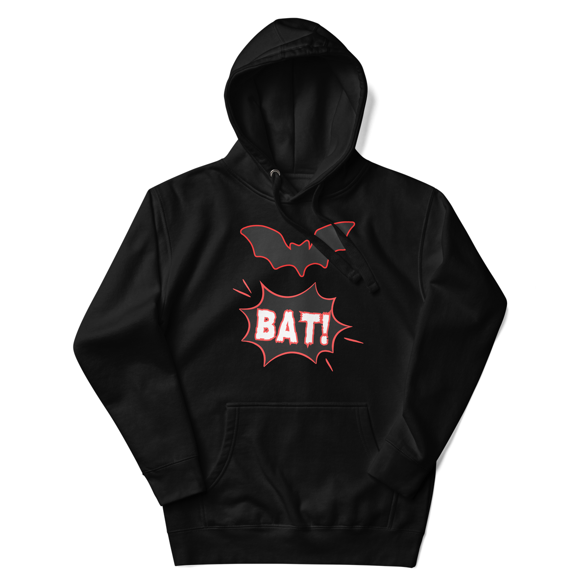 Bat! Unisex Hoodie - Halloween Apparel | Stitch & Sigil