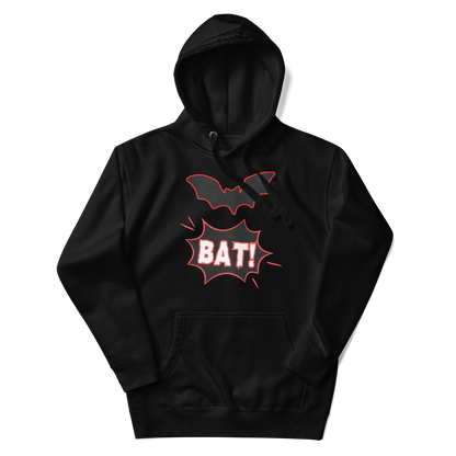 Bat! Unisex Hoodie - Halloween Apparel | Stitch & Sigil