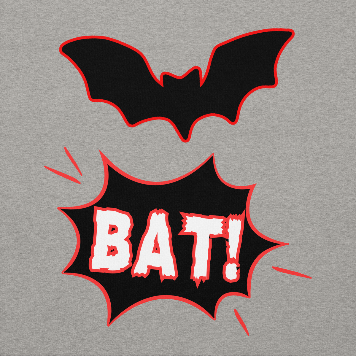 Bat! Unisex Hoodie - Halloween Apparel | Stitch & Sigil