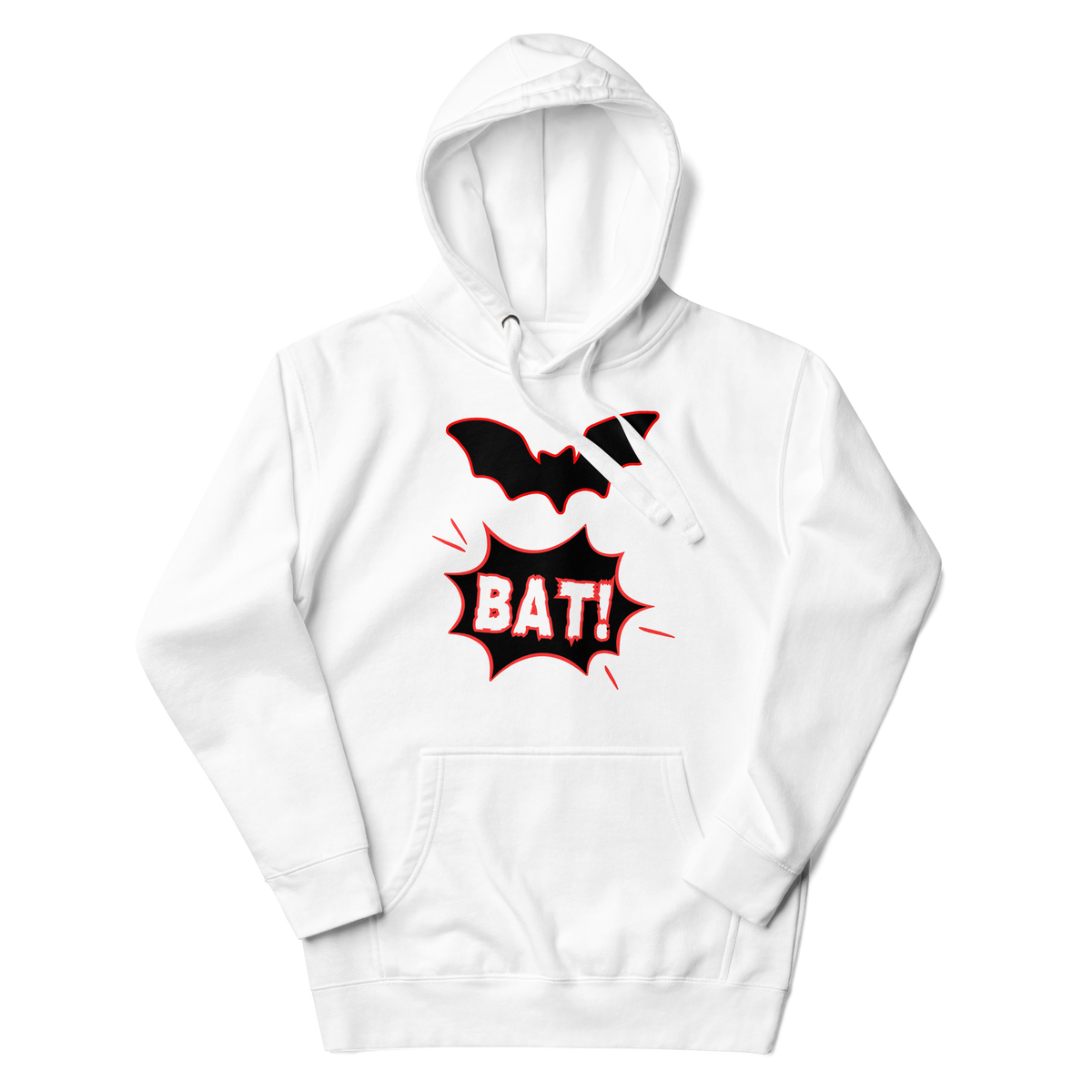 Bat! Unisex Hoodie - Halloween Apparel | Stitch & Sigil