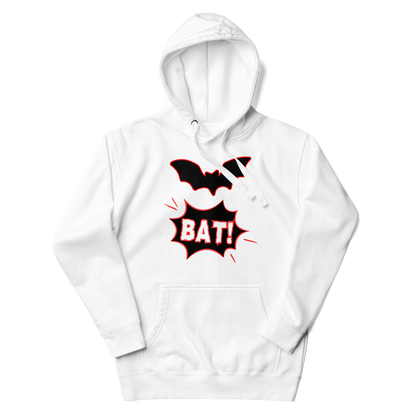 Bat! Unisex Hoodie - Halloween Apparel | Stitch & Sigil