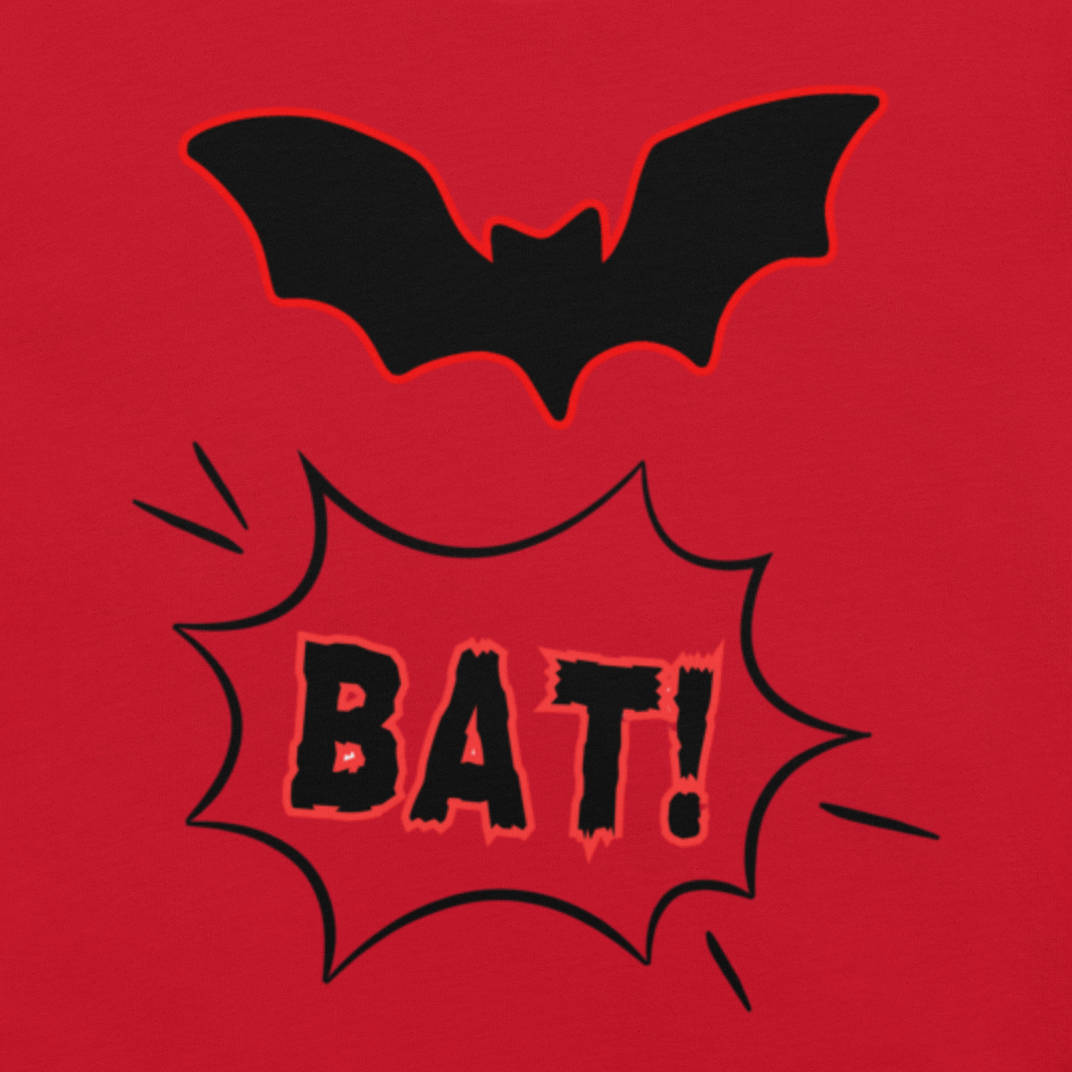 Bat! Halloween Graphic Tee