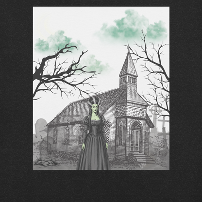 Bride of Frankenstein - Legends in Shadow Unisex Graphic Tee