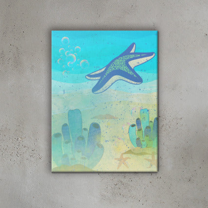 Starfish Sigil Canvas Wall Art 18"x24"
