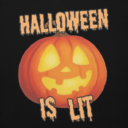 Halloween is Lit Unisex Hoodie - Halloween Apparel | Stitch & Sigil