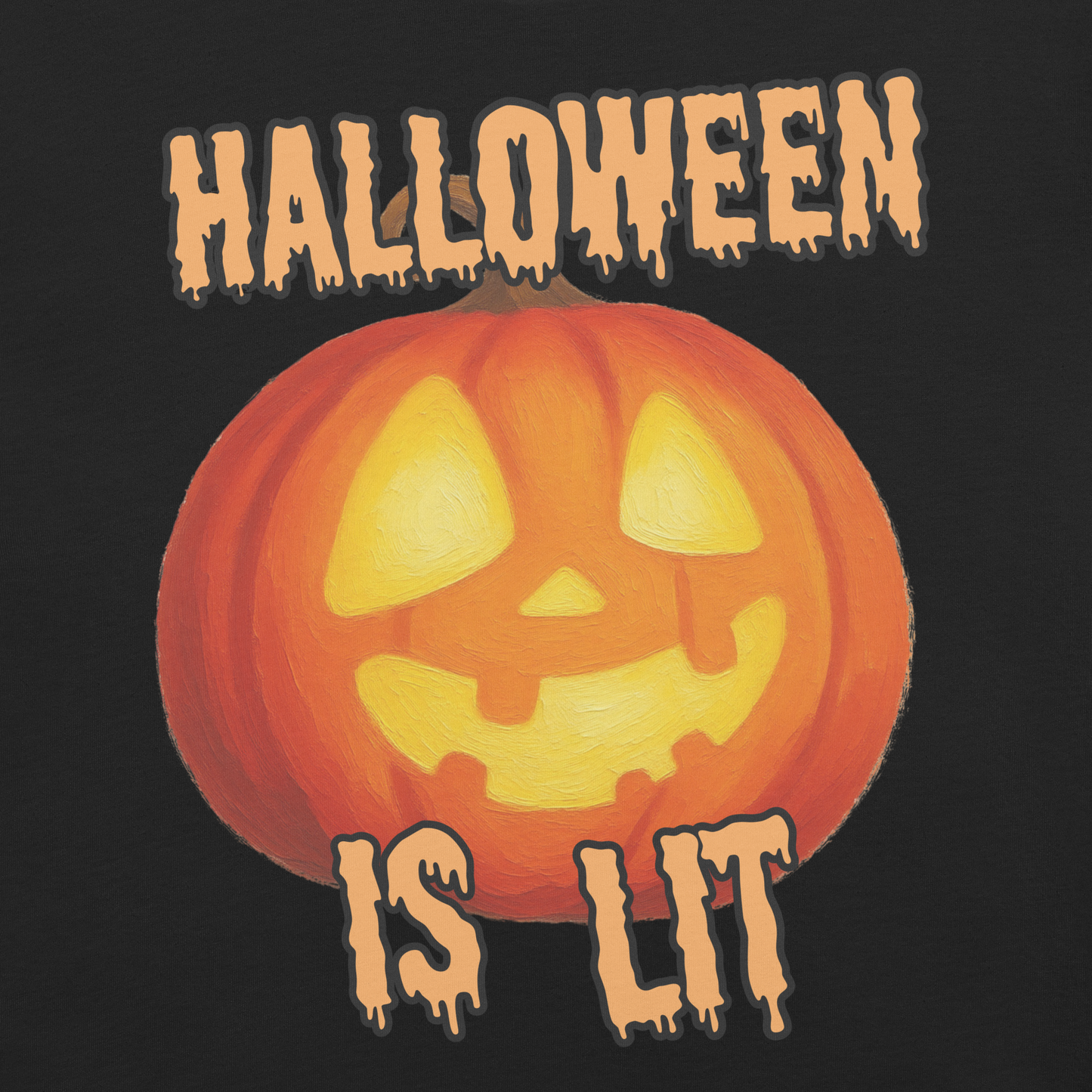 Halloween is Lit Halloween Graphic Tee