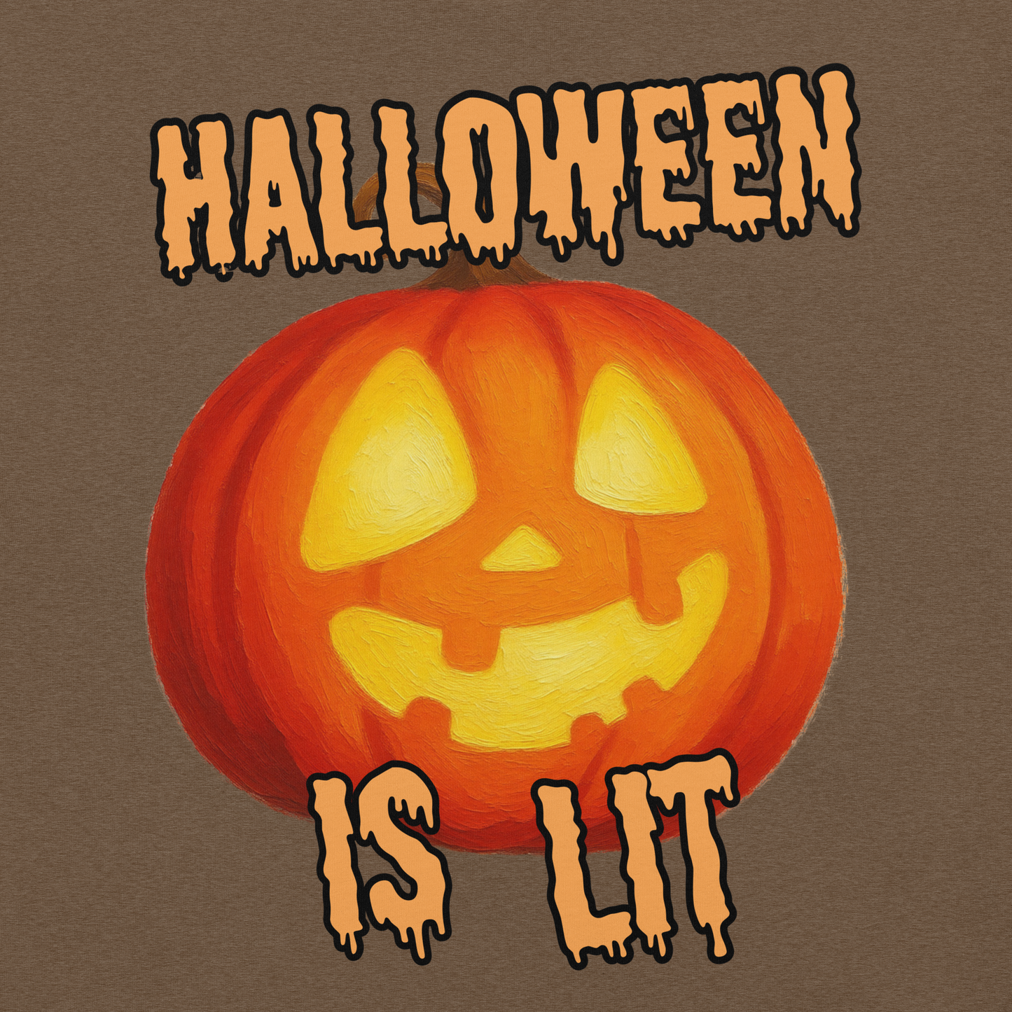 Halloween is Lit Halloween Graphic Tee