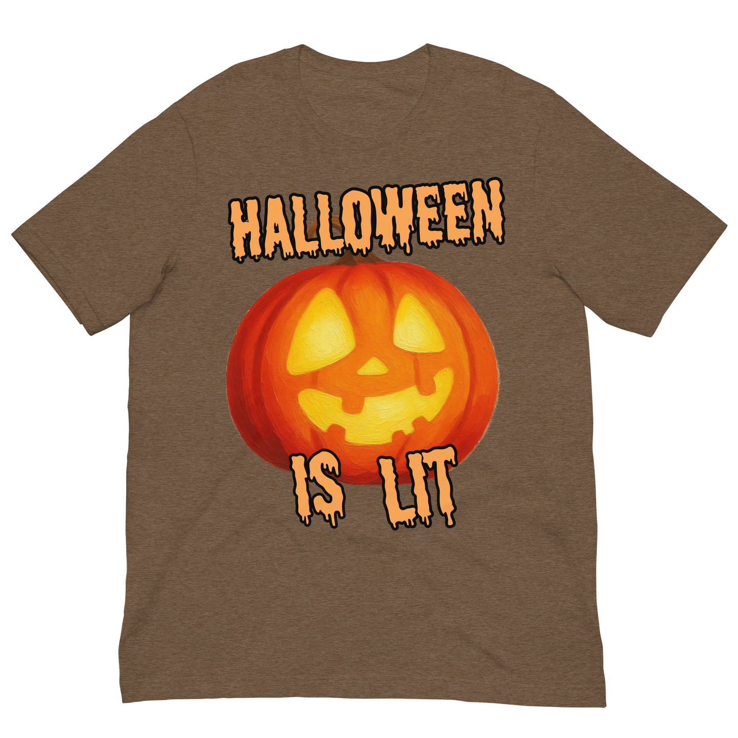 Halloween is Lit Halloween Graphic Tee