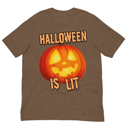 Halloween is Lit Halloween Graphic Tee