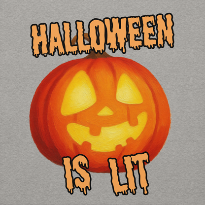 Halloween is Lit Unisex Hoodie - Halloween Apparel | Stitch & Sigil