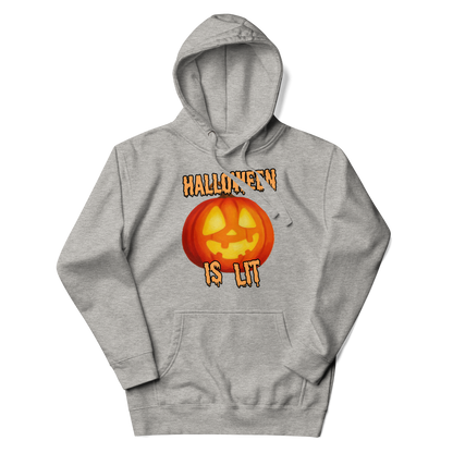 Halloween is Lit Unisex Hoodie - Halloween Apparel | Stitch & Sigil