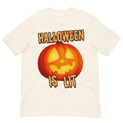 Halloween is Lit Halloween Graphic Tee
