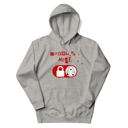 Haunting Mode Unisex Hoodie - Halloween Apparel | Stitch & Sigil