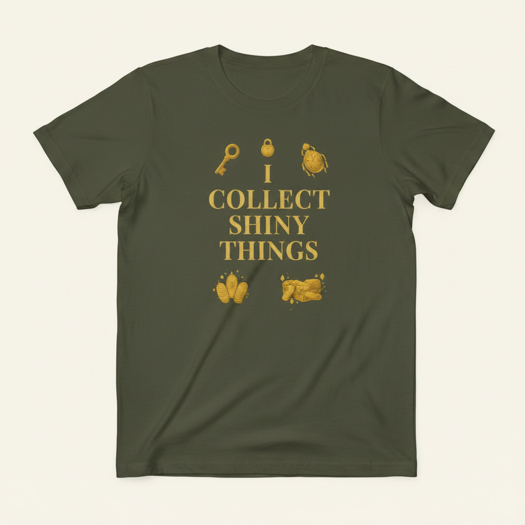 I Collect Shiny Things — Unisex Graphic Tee