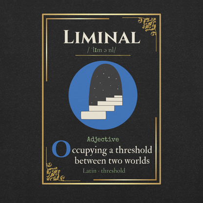 Liminal Tee — Lost Lexicon Apparel | Stitch & Sigil