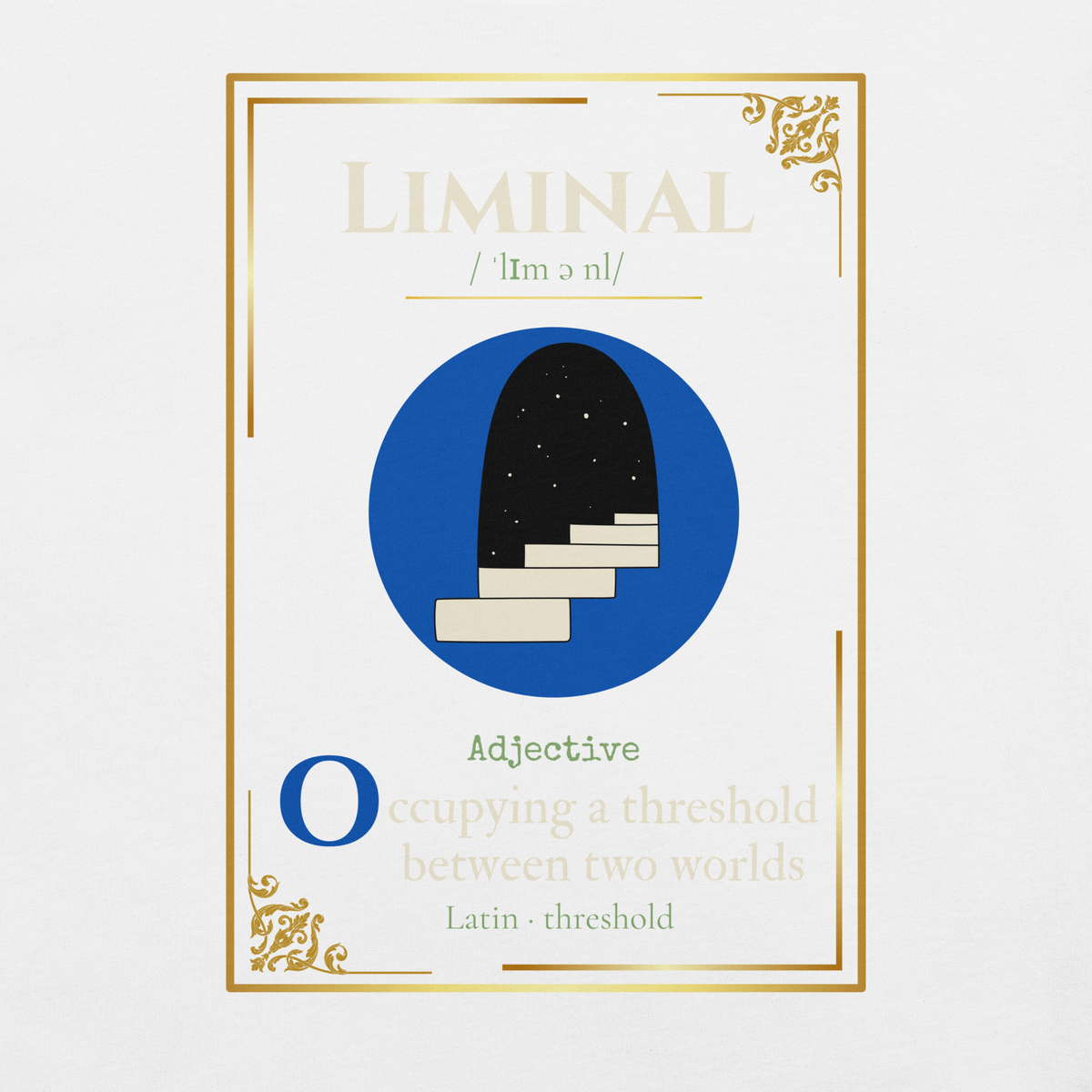Liminal Tee — Lost Lexicon Apparel | Stitch & Sigil