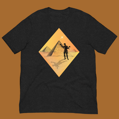 mummy black tee flat mockup