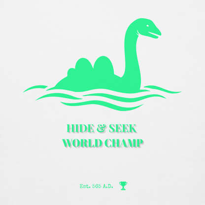 Nessie Hide and Seek World Champ Cryptid Hoodie — Stitch & Sigil