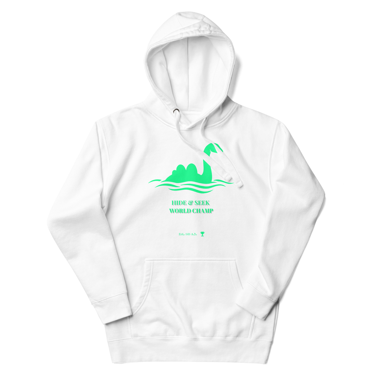 Nessie Hide and Seek World Champ Cryptid Hoodie — Stitch & Sigil