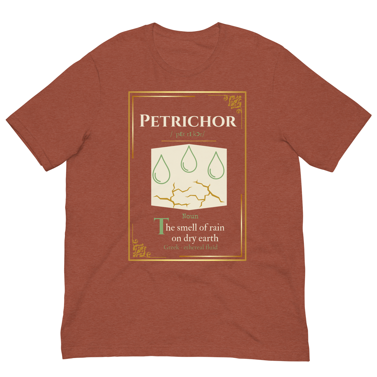 Petrichor Tee — Lost Lexicon Apparel | Stitch & Sigil