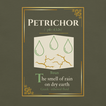 Petrichor Tee — Lost Lexicon Apparel | Stitch & Sigil