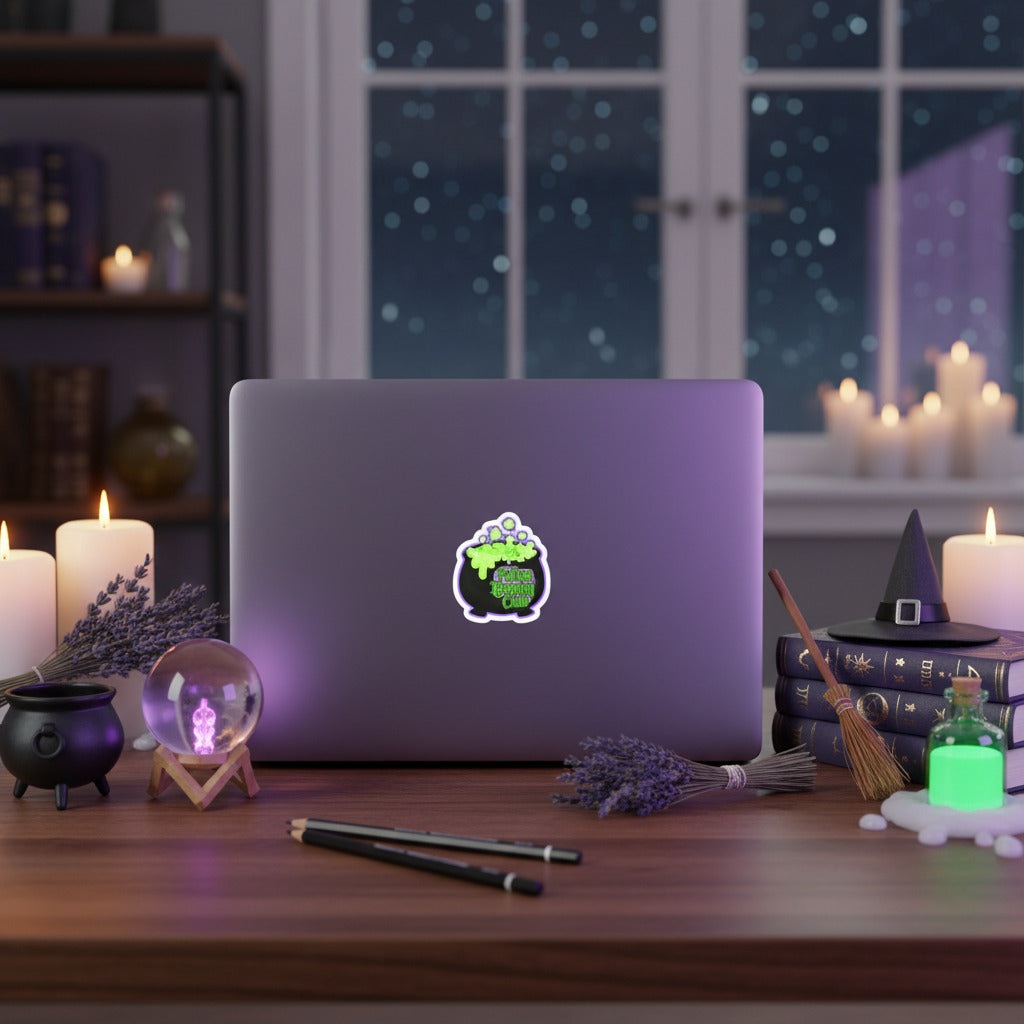 potion brewing club halloween sticker