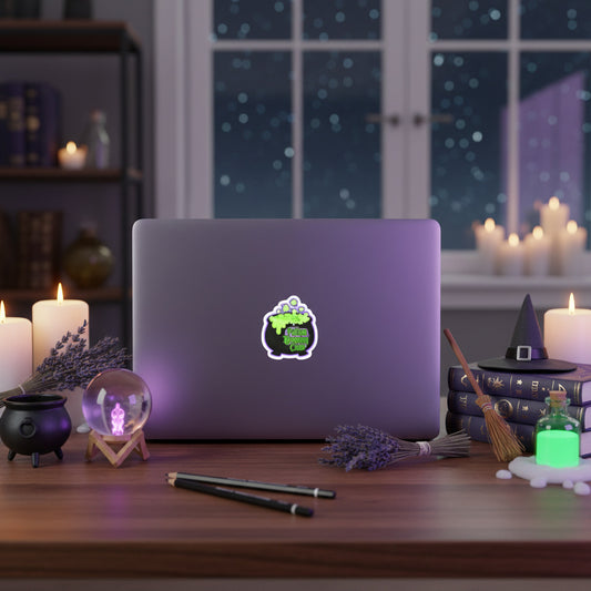 potion brewing club halloween sticker