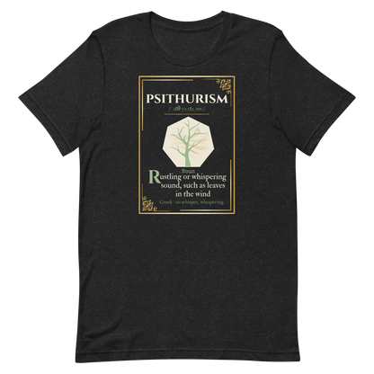 Psithurism Tee — Lost Lexicon Apparel | Stitch & Sigil
