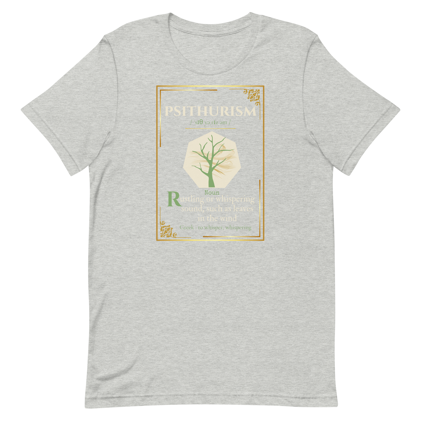 Psithurism Tee — Lost Lexicon Apparel | Stitch & Sigil
