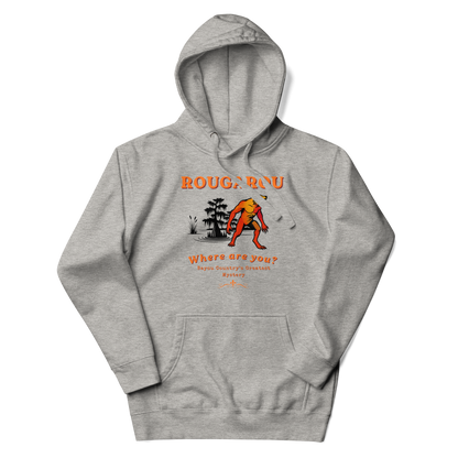 Rougarou Where Are You Cajun Cryptid Hoodie — Stitch & Sigil
