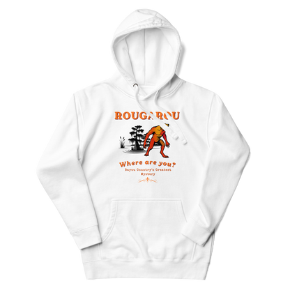 Rougarou Where Are You Cajun Cryptid Hoodie — Stitch & Sigil