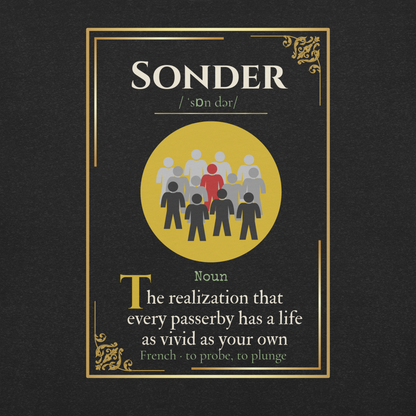 Sonder Tee — Lost Lexicon Apparel | Stitch & Sigil