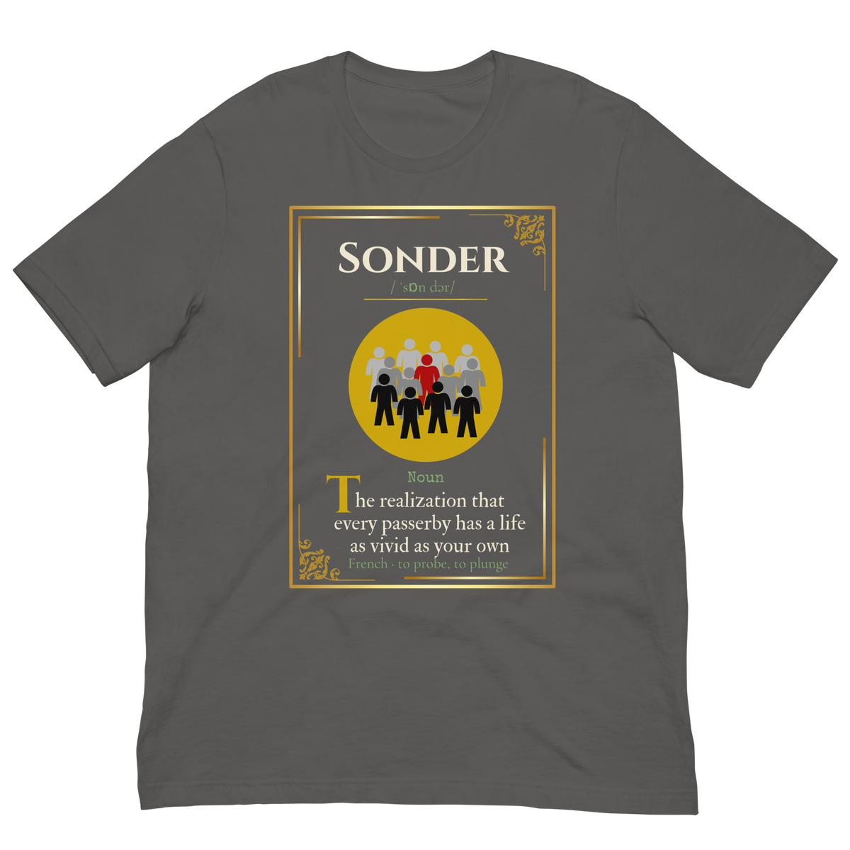 Sonder Tee — Lost Lexicon Apparel | Stitch & Sigil
