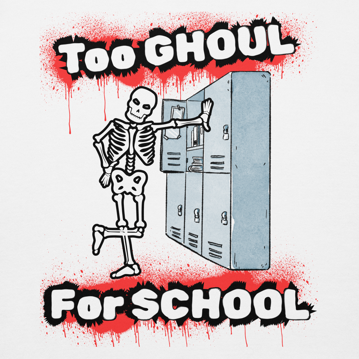 Too Ghoul for School Unisex Hoodie - Halloween Apparel | Stitch & Sigil