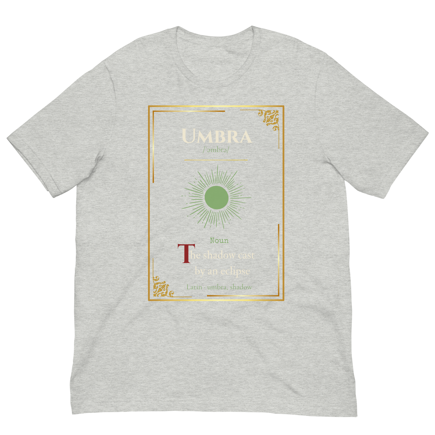 Umbra Tee — Lost Lexicon Apparel | Stitch & Sigil