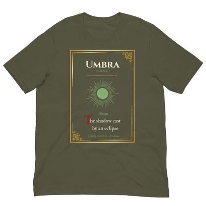 Umbra Tee — Lost Lexicon Apparel | Stitch & Sigil