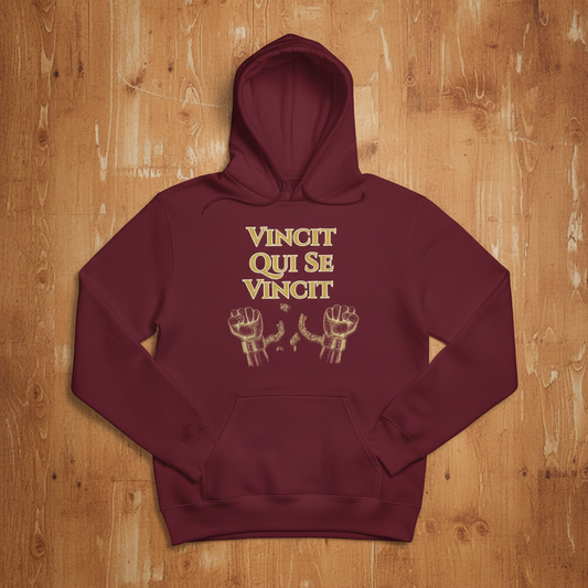 They Win Who Master Themselves - Vincit Qui Se Vincit - Unisex Hoodie