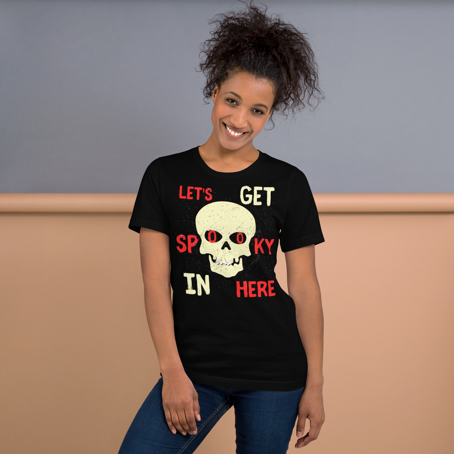 Let's Get Spooky in Here Halloween Graphic Tee