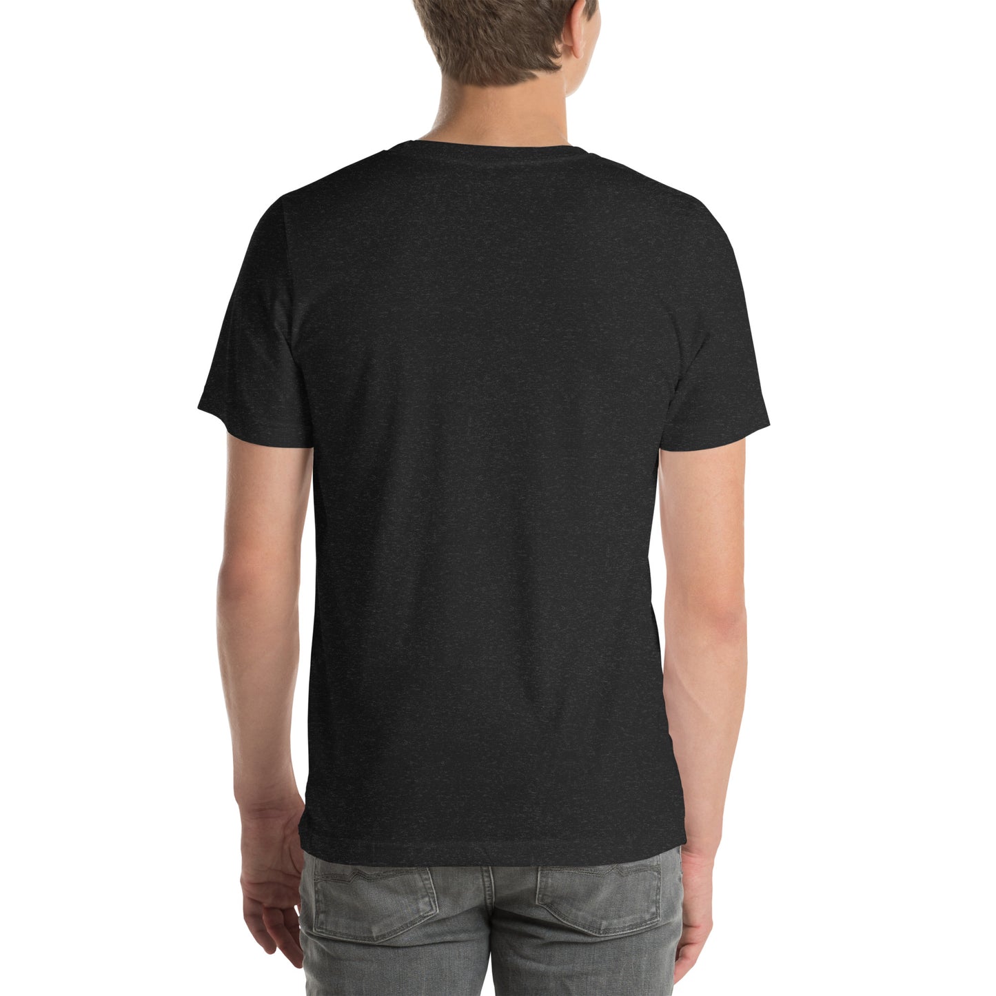 Flatwoods Monster Radar cryptid graphic tee — West Virginia UFO cryptid radar design back view — Stitch and Sigil