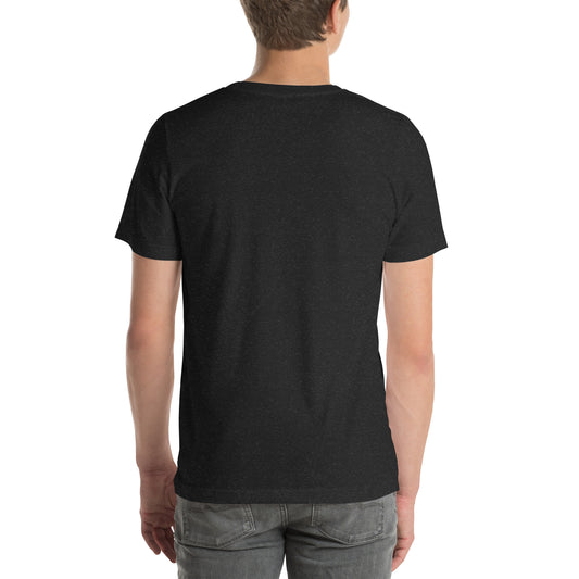 Flatwoods Monster Radar cryptid graphic tee — West Virginia UFO cryptid radar design back view — Stitch and Sigil